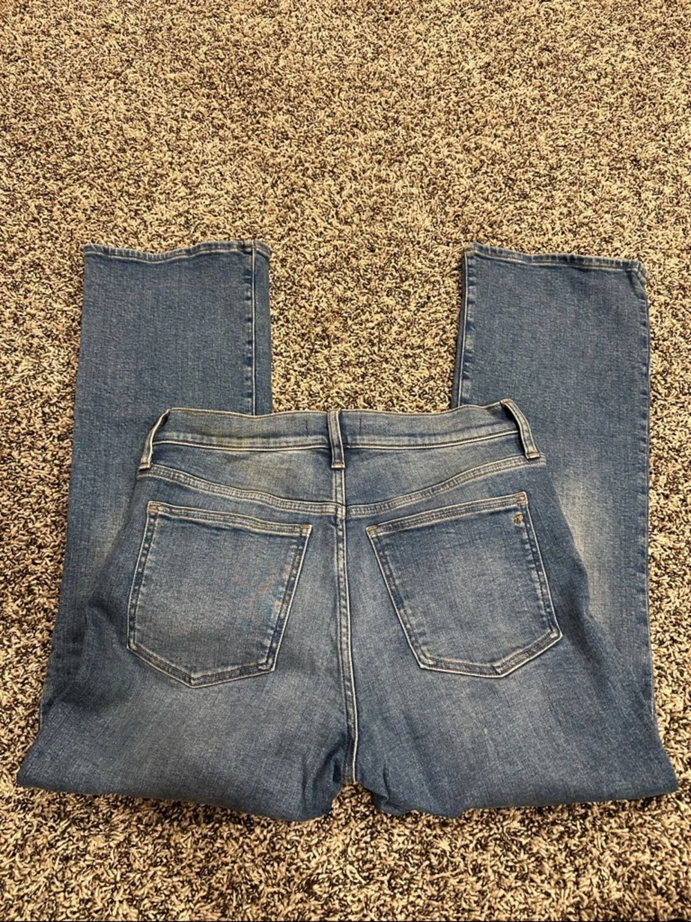 Madewell Blue Ankle Crop Jeans - Picture 2 of 4
